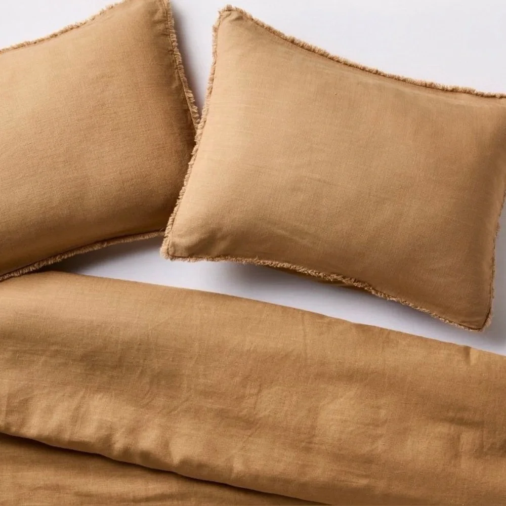 Casaluna Target Linen Blend Comforter & Sham Set KING